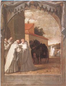 CARDUCHO, Vicente ST Bernard of Clairvaux (mk05) Norge oil painting art